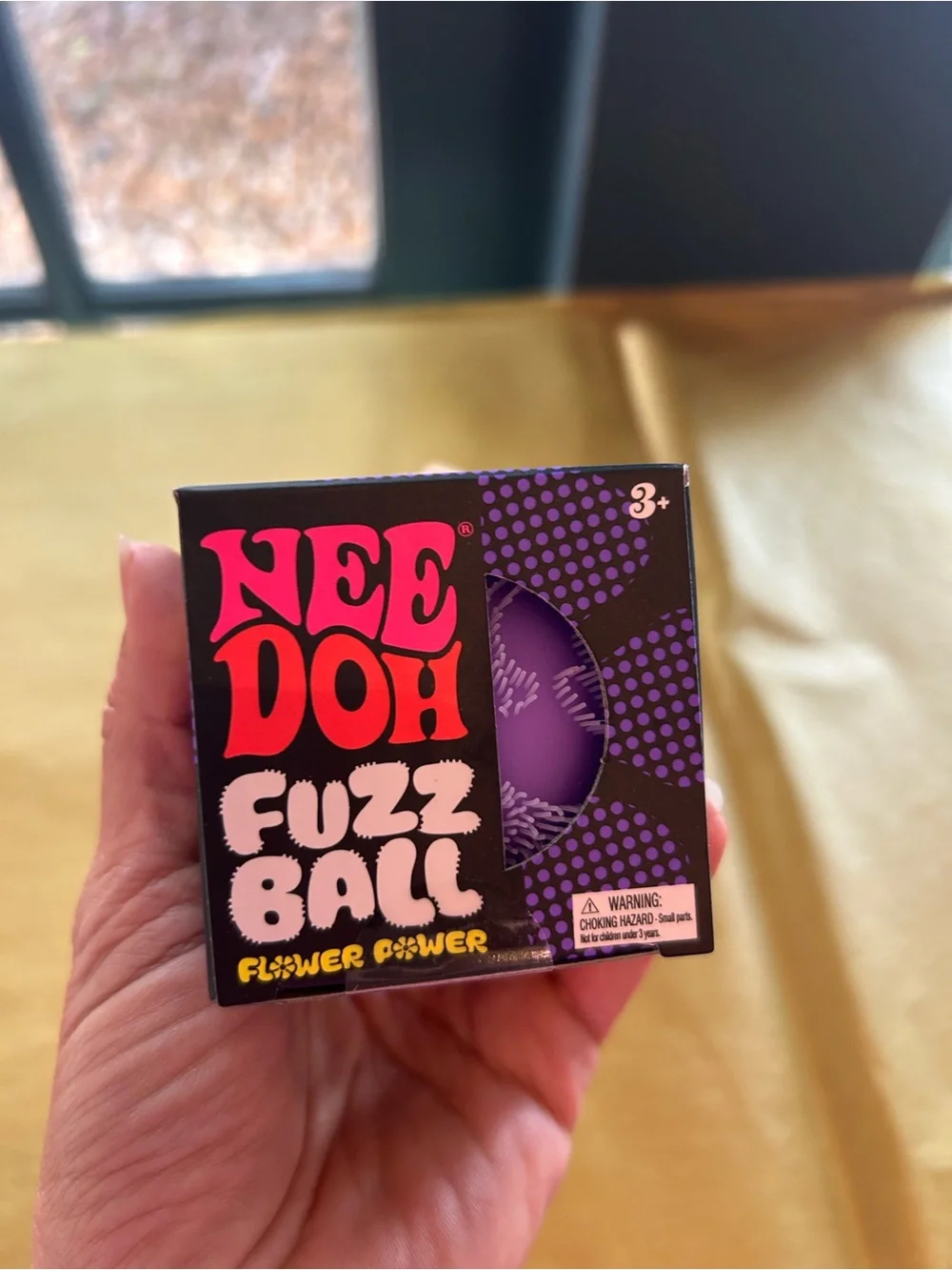 Fuzz Ball Kids Sensory Toy - Purple
